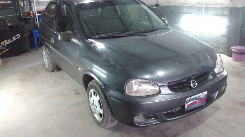 CHEVROLET CORSA PULIDO BASICO, CAR DETAILED, venado tuerto