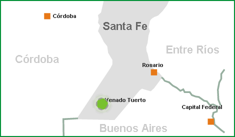 UBICACIÃN, LASS-SA, Venado Tuerto