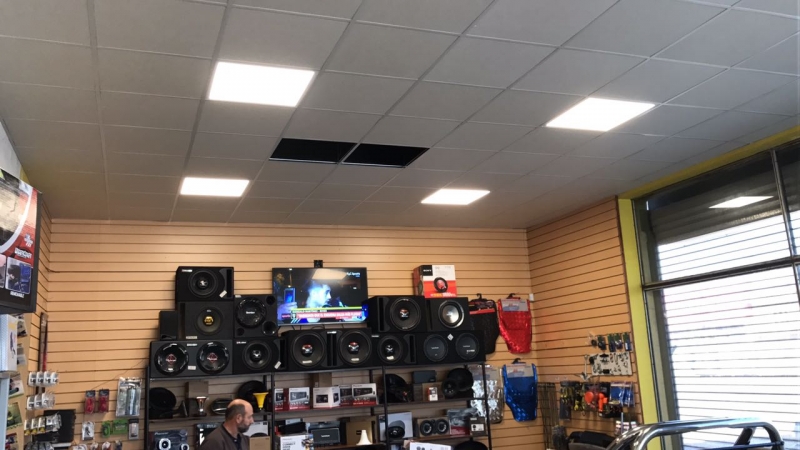 CIELORRASO DESMONTABLE EN GALO EQUIPAMIENTOS, CA  construccion en seco, venado tuerto