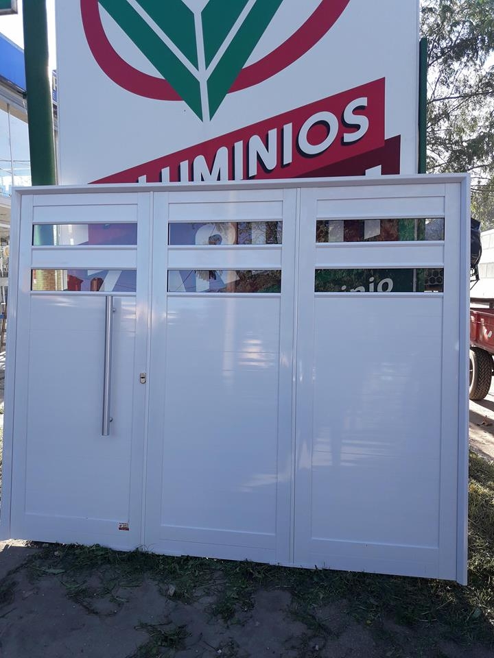 PORTÃ³N ABRIR LINEA HERRERO REFORZADO, ALUMINIO ZARICH, venado tuerto
