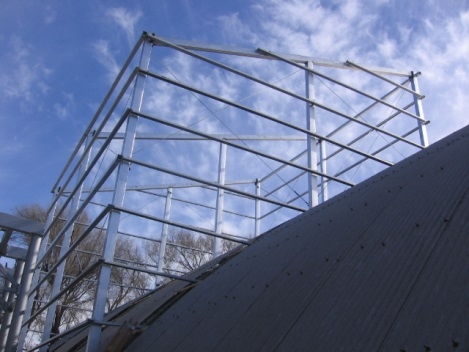 REFORMA DE GALPÃN PARABÃLICO PARA ALIMENTOS BALANCEADOS, Ingeniero Fabricio Charía | Calculo de estructuras #D, naves y silos, venado tuerto