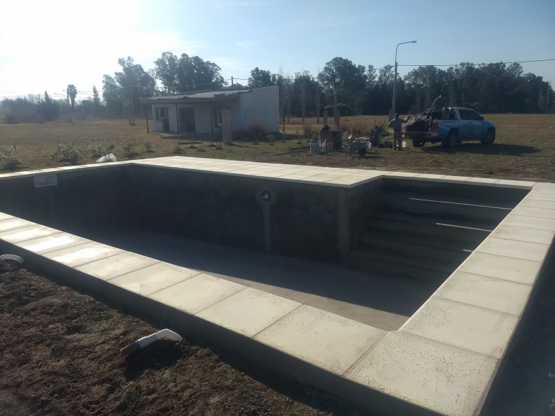 PISCINA 8X4MT RECTANGULAR, Piscinas Hector Perez, venado tuerto