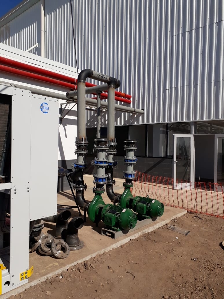 OBRA DE CLIMATIZACIÃN, Servinox S y G de Solans y Gagliardino SRL, venado tuerto